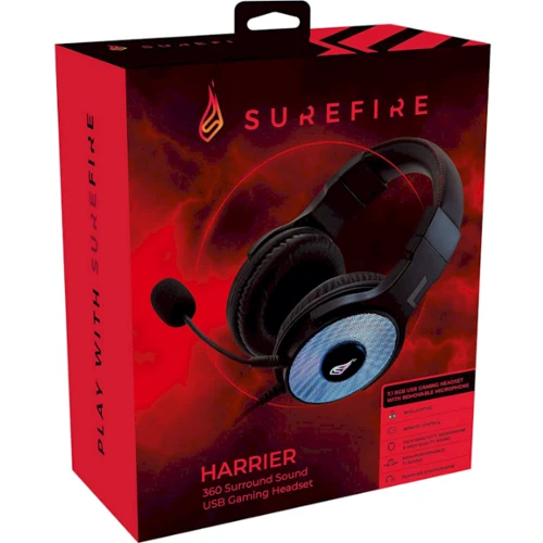 Навушники SureFire Harrier 360 Black (48822): Додатково регулятор громкости