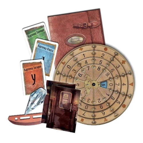 Настольная игра Exit-Квест: Убийство в восточном экспрессе (EXIT: The Game - Dead Man of the Orient Express): Вид логические
