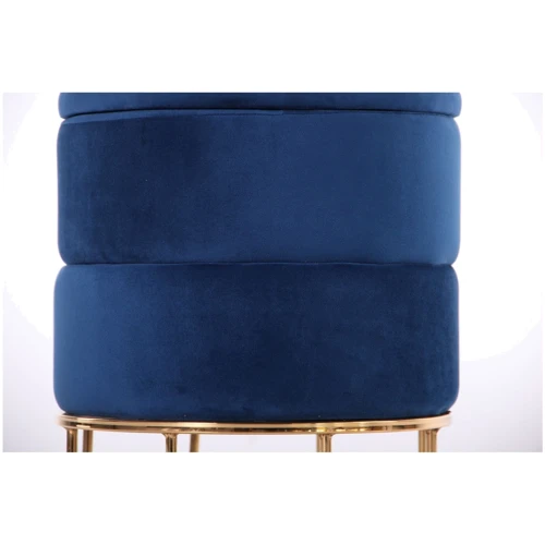 Пуф AMF Gabriel Blue / Golden Chrom (547487): Виробник AMF