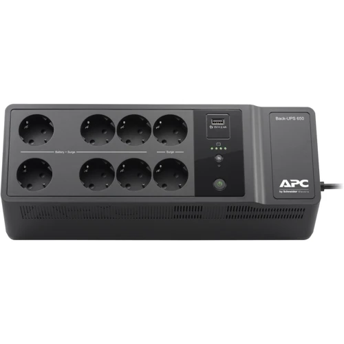APC Back-UPS 500VA (BE500G2-GR): Количество Euro-розеток, шт 8