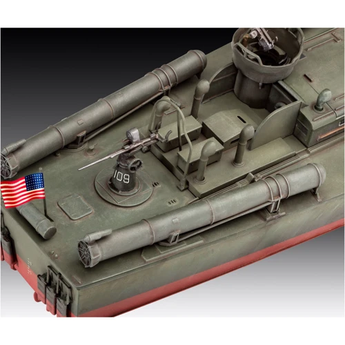 Сборная модель-копия Revell Патрульный торпедный катер PT-109 уровень 4 масштаб 1:72 (RVL-05147): Масштаб 1:72
