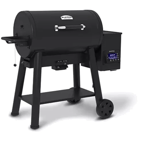 Пелетний гриль Broil King Crown 500: Матеріал сталь