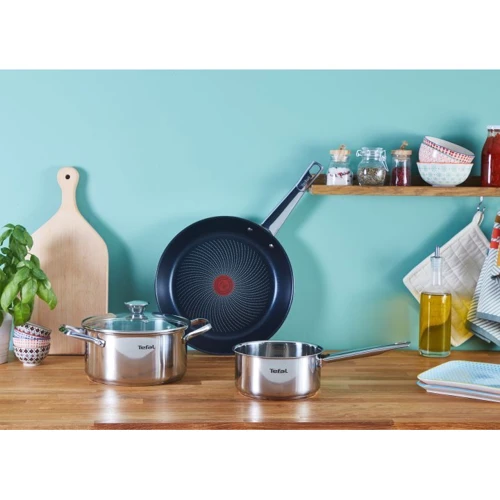 Сковорода Tefal Cook Eat 24 см (B9220404): Дополнительно Ручка с отверстием для подвешивания, Термодатчик