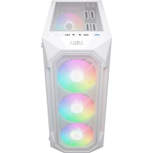 Корпус Gamdias Aura GC1 Elite White (4712960139305): Мощность БП, Вт нет