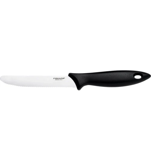 Нож Fiskars Essential для томатов 12 см (1023779)