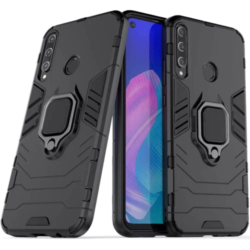 Аксессуар для смартфона Mobile Case Transformer Ring Soul Black for Huawei P40 Lite E / Y7p 2020