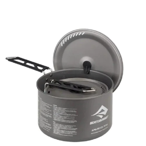 Набір посуду Sea To Summit Alpha Cookset 4.2 Pacific Blue/Grey (STS AKI5004-03122105) фото 2