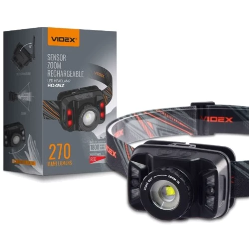 Фонарь туристический Videx 270Lm 5000K (VLF-H045Z)