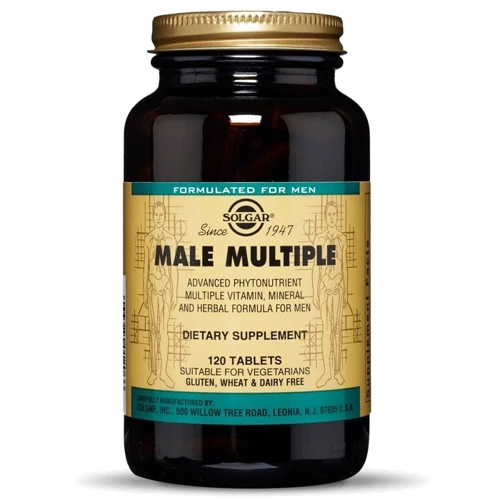 Витамины для мужчин Solgar Male Multiple 120 Tablets
