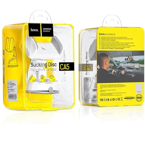 Держатель Hoco Car Holder CA5 Gray: Совместимость Для смартфона, Apple