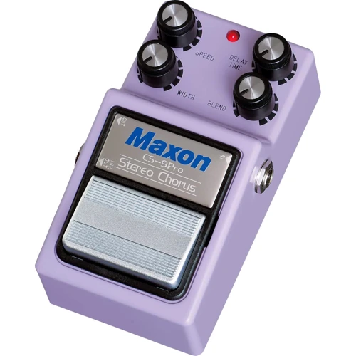 Педаль гитарных эффектов Педаль эффектов MAXON CS9PRO STEREO CHORUS