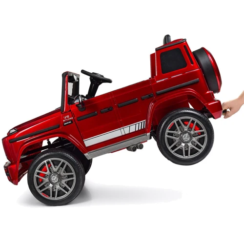 Детский электромобиль Bambi Racer Mercedes-Benz G63, красный (M 4180EBLRS-3): Материал корпуса пластик