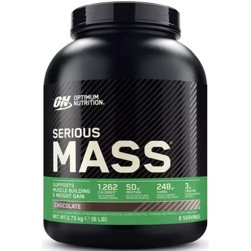 Гейнер Optimum Nutrition (EU) Serious Mass 2730 g / 8 servings / chocolate