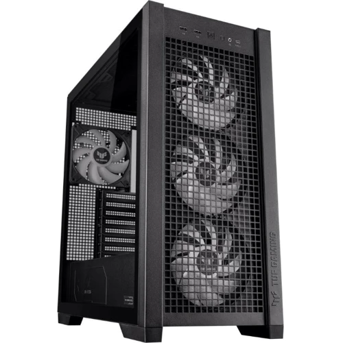 Корпус ASUS TUF GAMING GT302 ARGB BLACK (90DC00I0-B19000): Типоразмер Midi-Tower