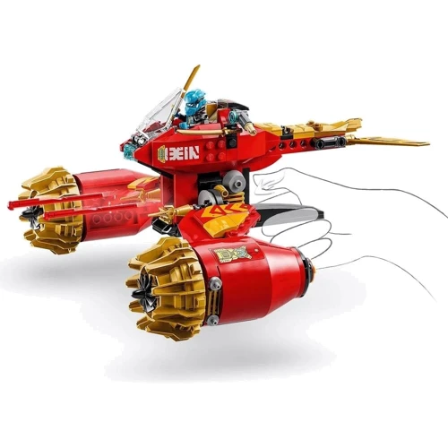 Конструктор LEGO Ninjago Штормовой робот-всадник Кая 333 деталей (71830) фото 6