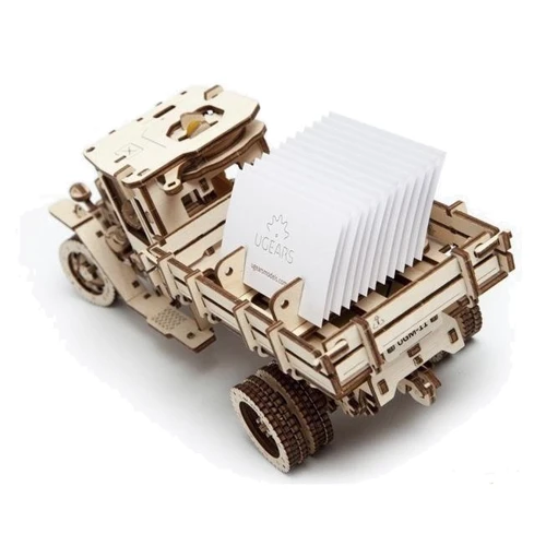 Механічний 3D пазл UGEARS "Вантажівка UGM-11" (70015): Вид наука і техніка