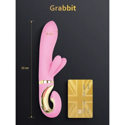 Вибратор для клитора и точки G Gvibe Grabbit Рink