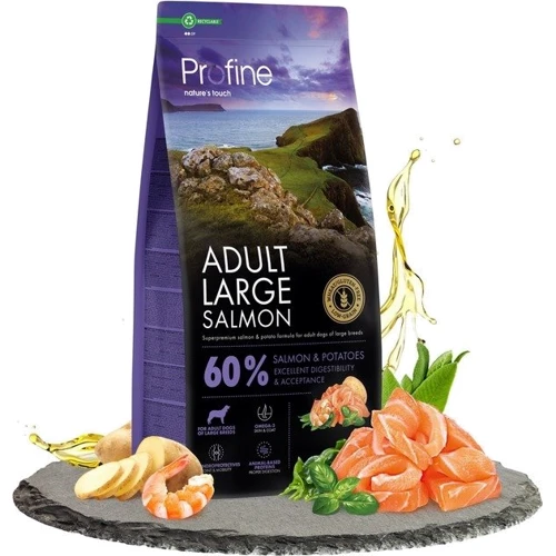 Сухий корм Profine Large Salmon and Potatoes для собак великих порід Лосось та картопля 12 кг (8595602569519): Тип Сухой корм