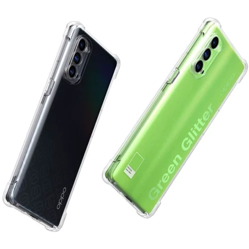 Чехол для телефонов TPU Case GETMAN Ease logo Full Camera Transparent for Oppo Reno 4 Pro 5G: Материал TPU (термополиуретан)