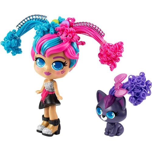 Игровой набор с куклой и питомцем Curligirls - Модница Милли и Вог 82097 фото 4