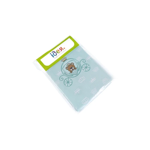 Постельное белье Papaella Корона в коляску, мята (8-10446)