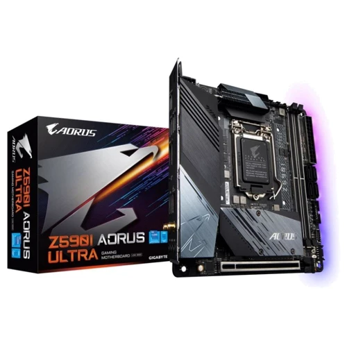 Gigabyte Z590I AORUS ULTRA: Оперативная память 2xDDR4 3200 МГц, до 64 ГБ