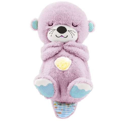 Мягкая игрушка ночник Bambi Дышащая выдра pink (2284-25 pink)