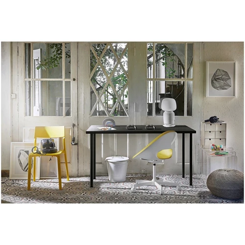 Ножка ІКЕА Adils Черный (70217973)