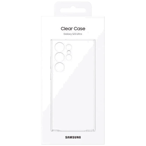 Аксессуар для смартфона Samsung Clear Case Transparency (EF-QS918CTEGRU) for Samsung S918 Galaxy S23 Ultra: Цвет прозрачный