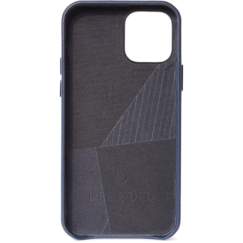 Чохол для iPhone Decoded Leather Blue (D20IPO54BC2NY) for iPhone 12 mini: Тип аксесуара чохол