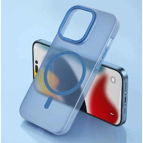 Чохол для iPhone WIWU Ultra Thin Frosted Case Transparent Blue (MCC-103) для iPhone 14 Pro: Тип чохла накладка на заднюю часть