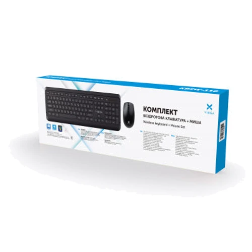 Комплект беспроводной Vinga KBSW-110 Black