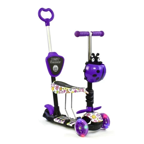 Самокат Best Scooter фиолетовый (97240)