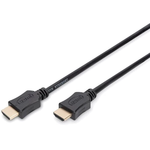 Кабель и переходник Digitus HDMI to HDMI 1m Black (AK-330124-010-S)