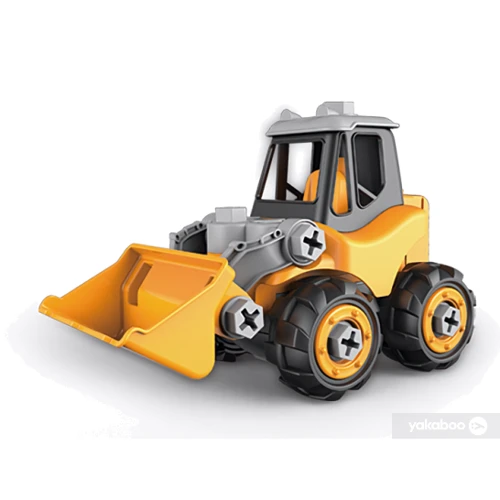 Конструктор Строительная техника - Трактор (картон) Microlab Toys (MT8910А)