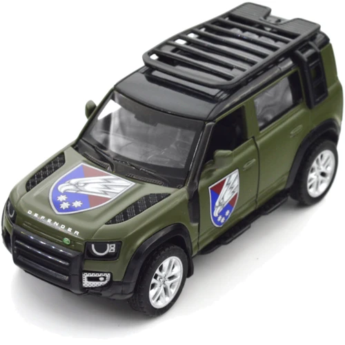 Автомодель TechnoDrive серии Шевроны Героев - Land Rover Defender 110 - 25 ОПДБр (250289M)