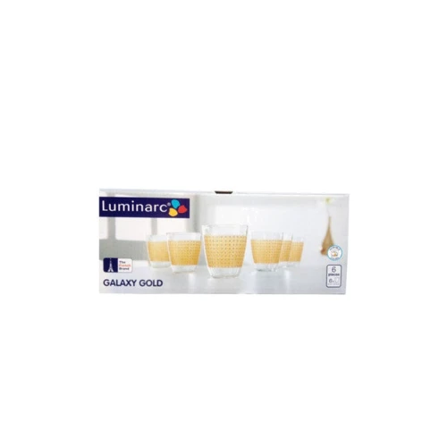 Набор стаканов Luminarc Neo Galaxy Gold 6х310 мл (N1324): Тип Набор стаканов