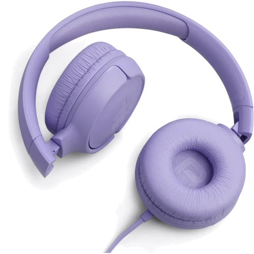 Наушники JBL Tune 520C USB-C Purple (JBLT520CPUR): Дополнительно регулятор громкости, складная конструкция, Совместимость с Apple, Совместимость с Android
