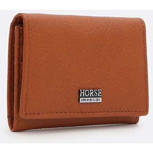 Жіночий гаманець Horse Imperial коричневий (K1022cgin-ginger): Матеріал Натуральная кожа