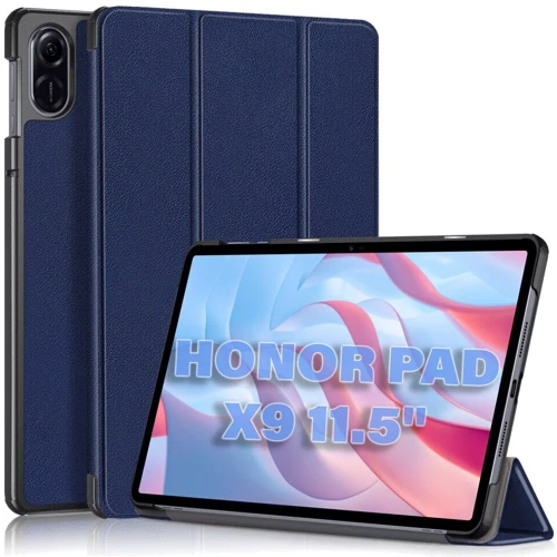 Аксессуар для планшетных ПК BeCover Smart Case Deep Blue for Honor Pad X9 (711080): Цвет синий