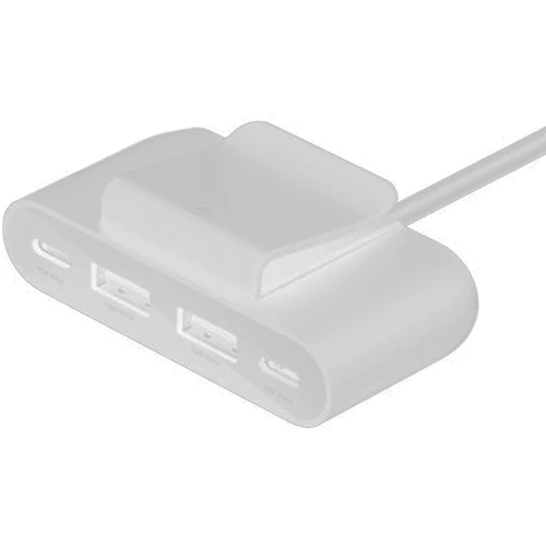 Адаптер Belkin Adapter USB-C to 2хUSB-C+2хUSB Black (BUZ001BT2MBKB7)