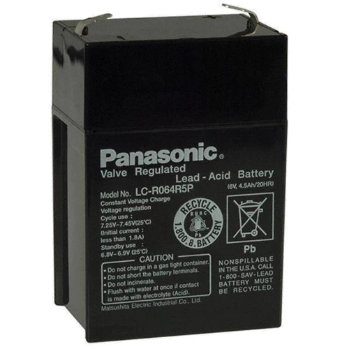 PANASONIC 6V 4.5Ah (LC-R064R5P)