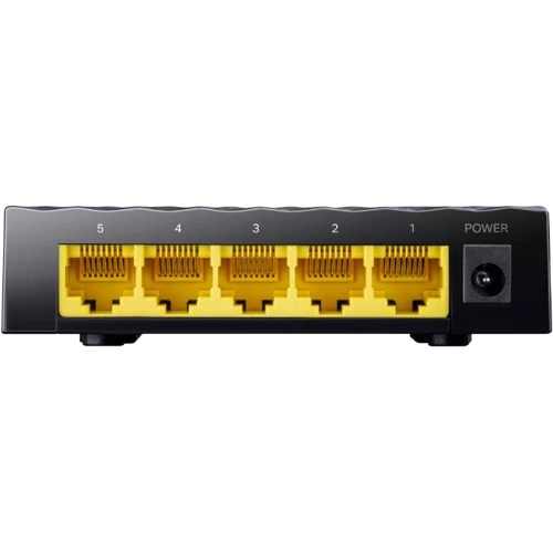 Мережевий комутатор Cudy GS105D: Кількість портів Fast Ethernet (10/100) нет