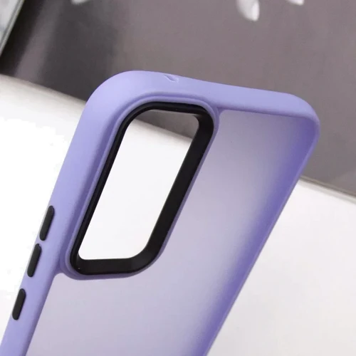 Чохол для телефона Epik TPU+PC Lyon Frosted Case Purple для Samsung A366 Galaxy A36 5G: Матеріал TPU (термополиуретан) и поликарбонат