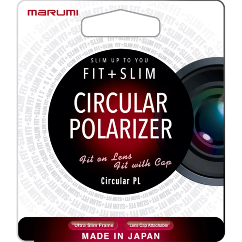 Светофильтр поляризационный Marumi FIT + SLIM Circular PL 67 mm: Тип фильтра Поляризационный