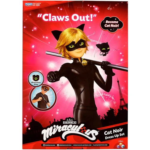 Игровой набор Miraculous Леди Баг и Супер-Кот – Превращение Супер-Кота (с игрушками и аксесс.): Производитель Miraculous