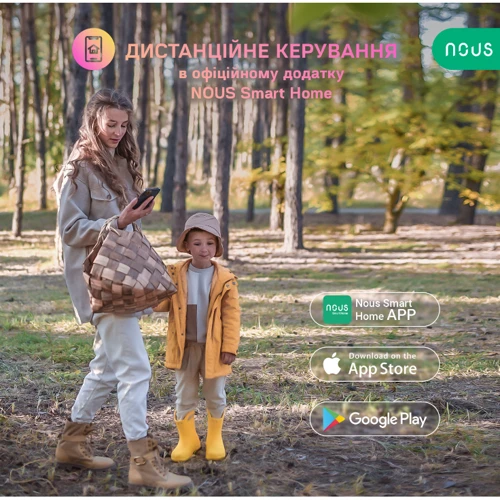 Вимикач Nous 1/2 канальний Wi-Fi L13 фото 3