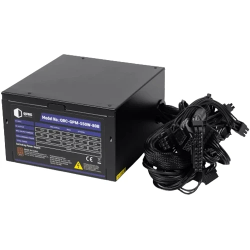 Блок питания QUBE 700W 80+ Bronze (QBC-GPM-700W-80B Bulk): Мощность, Ватт 700