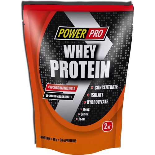 Протеин Power Pro Whey Protein 2000 g /50 servings/ Шоконатс