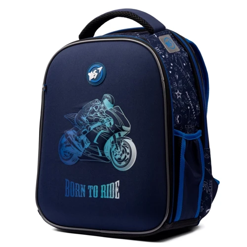 Рюкзак каркасний шкільний YES H-100 Born to Ride (559368): Вікова група от 6 до 10 лет